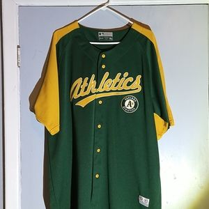 Vintage Oakland A's official team jersey